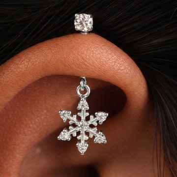 Crystal Snowflake Bugadi