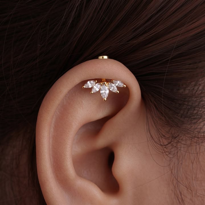 white floral bugadi