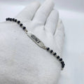 Black Beaded Bracelet