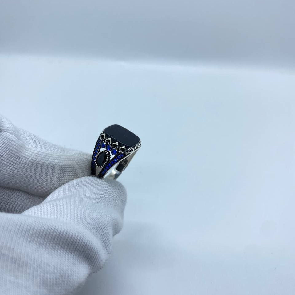 gents silver ring