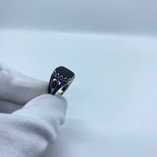 gents silver ring