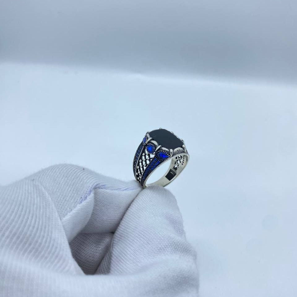 gents silver ring