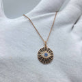 silver necklace