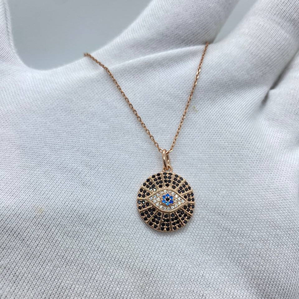 silver necklace