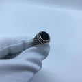 mens silver ring