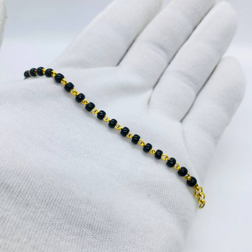 Black Pearl Link Bracelet