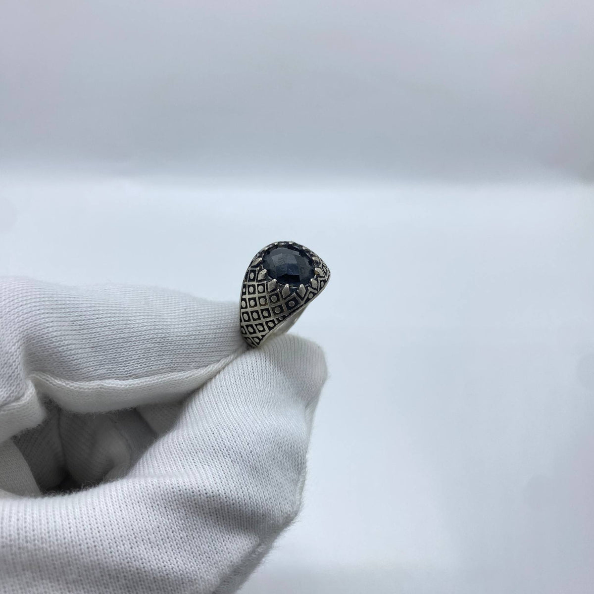silver gents ring