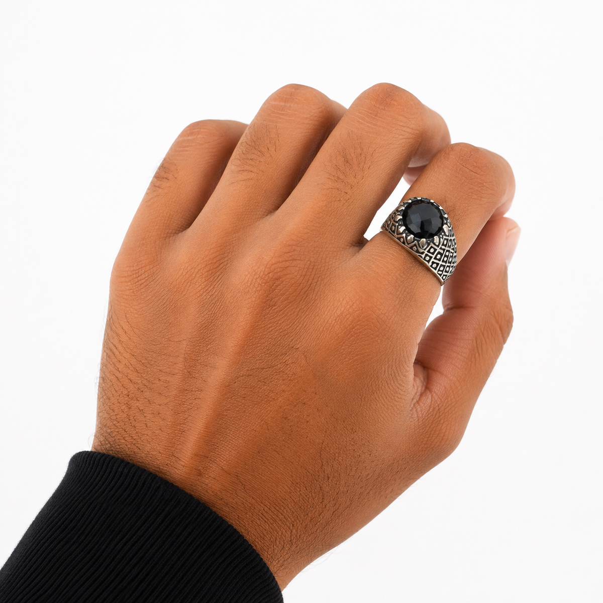 gents silver ring