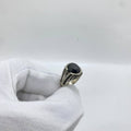 Black Stone Silver Men’s Ring