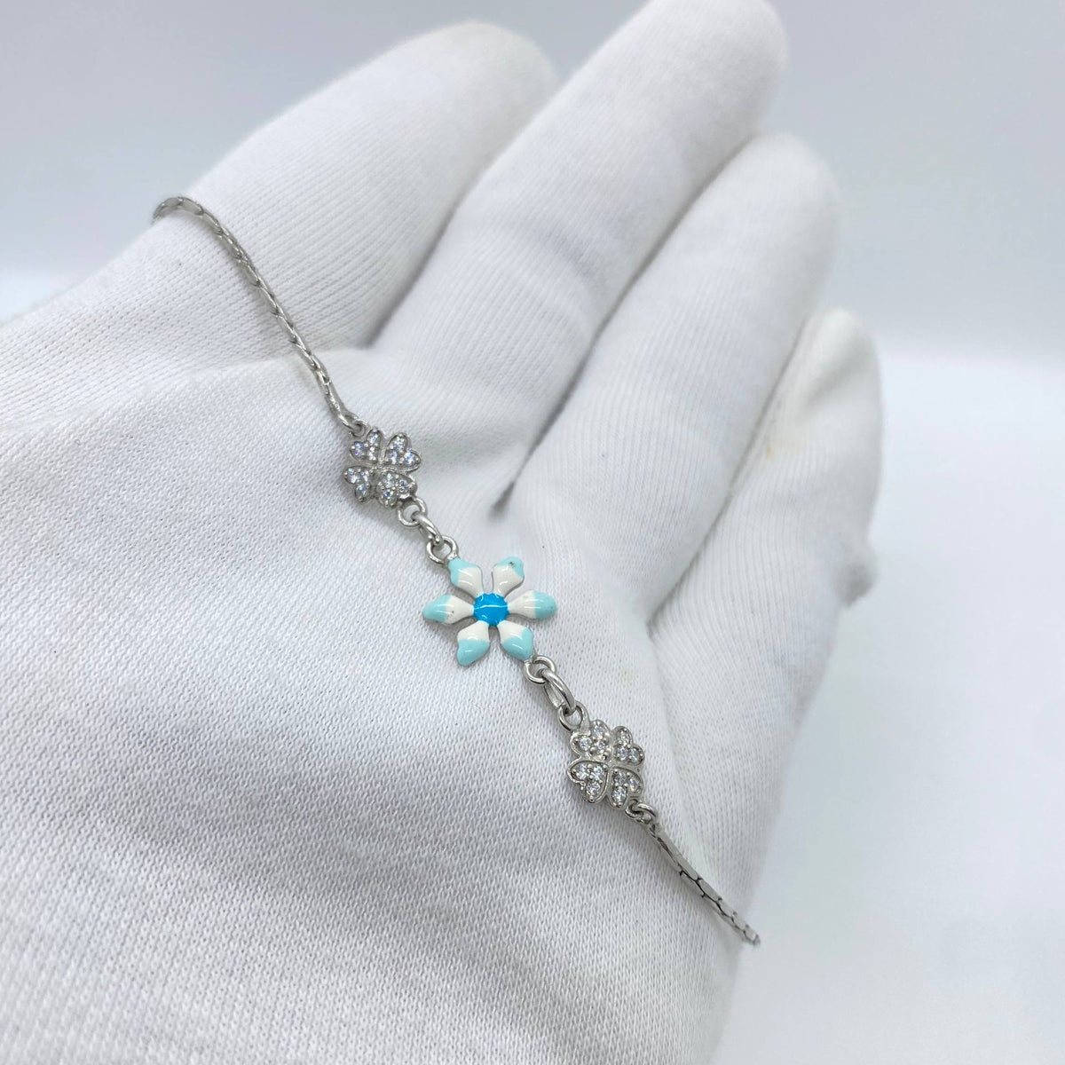 silver bracelet