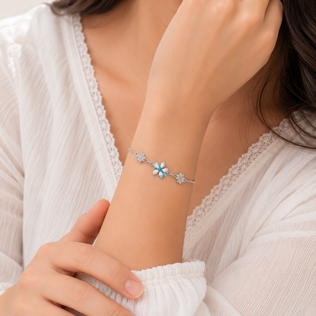 silver bracelet