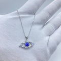 Blue Evil Eye  Necklace