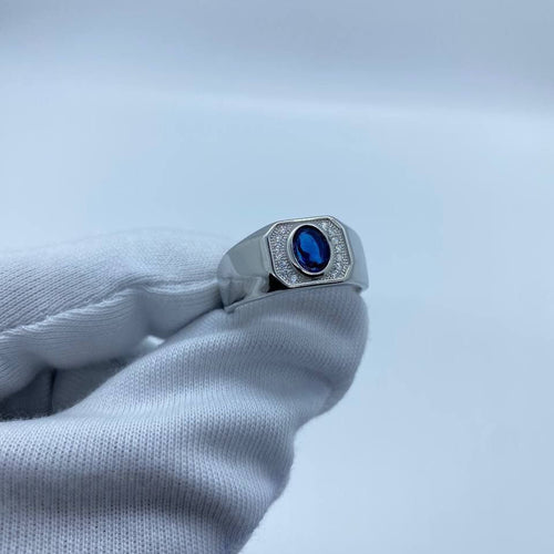 gents silver ring