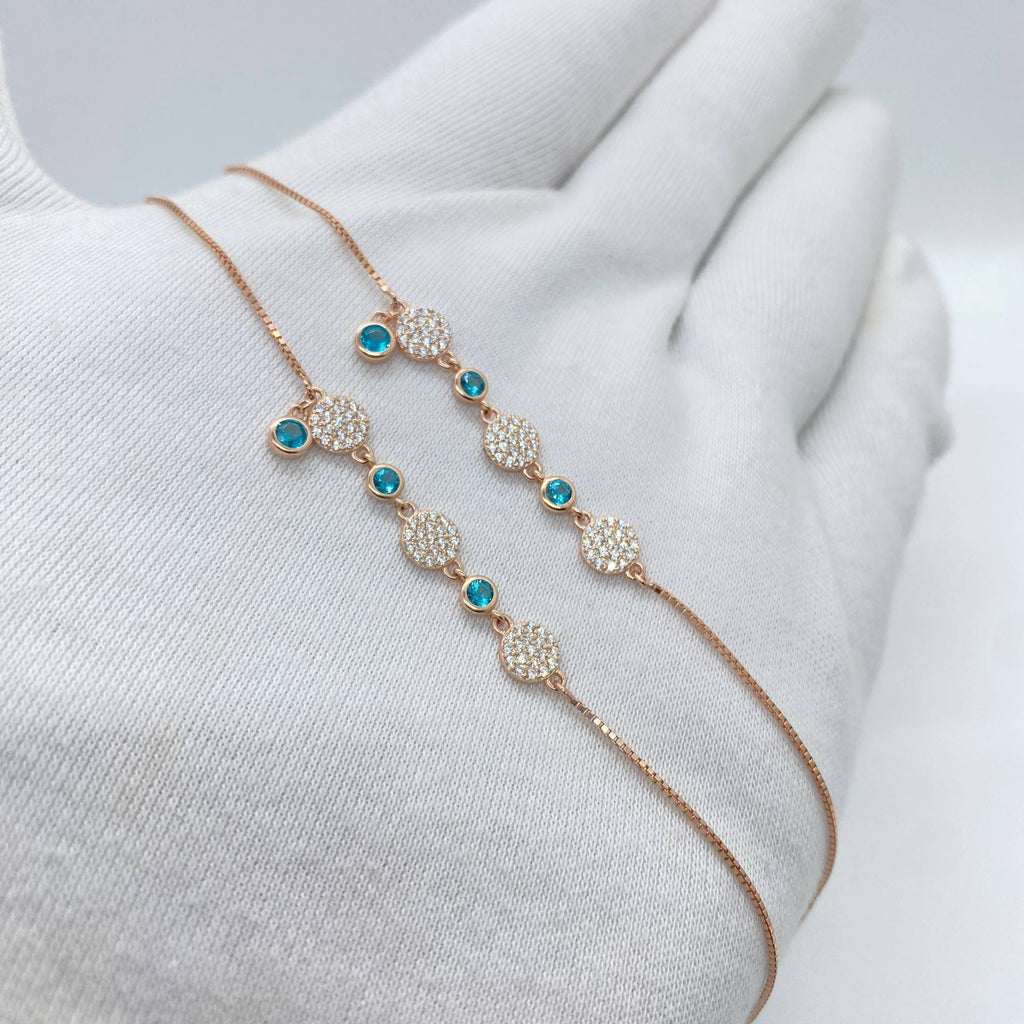 silver anklet