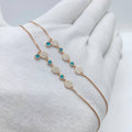 silver anklet
