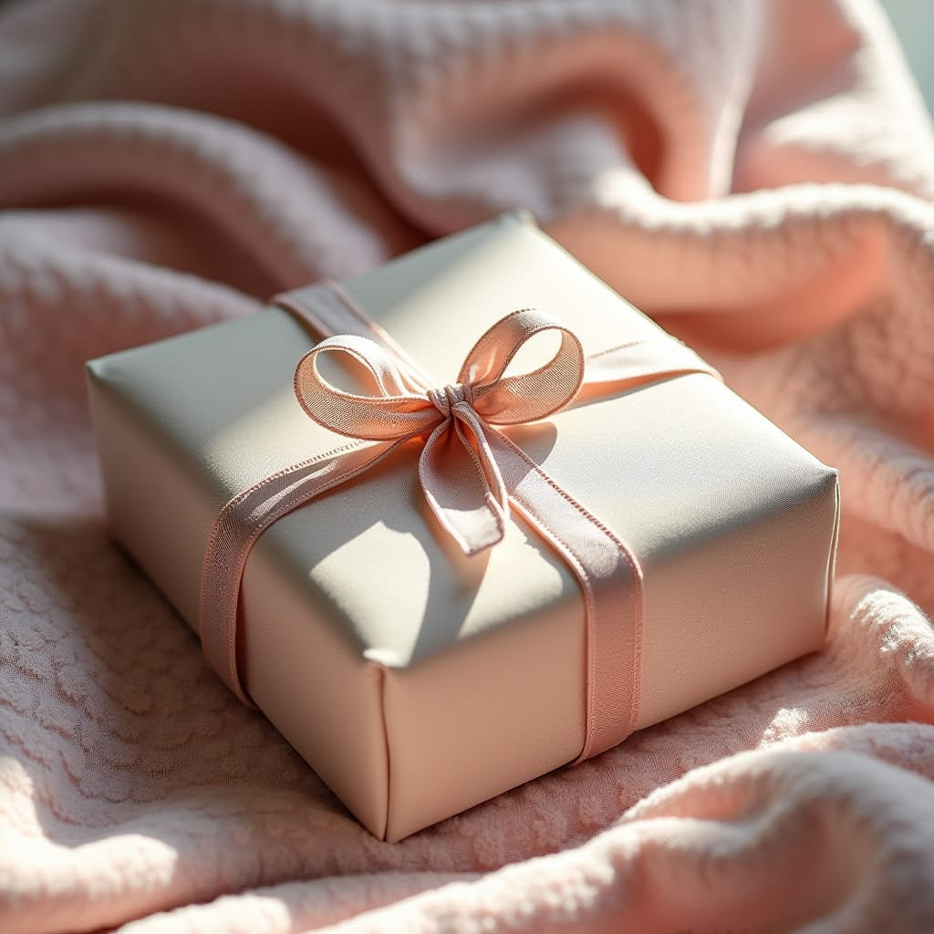Blush Ribbon Gift Box