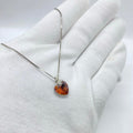 silver necklace