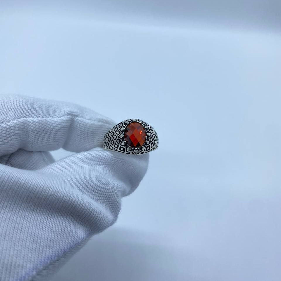 gents silver ring