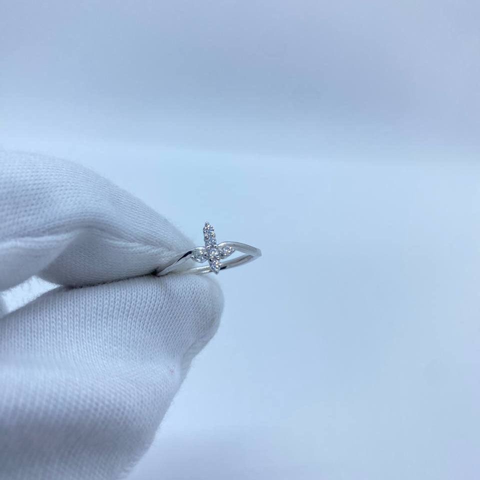  Butterfly Silver Ring