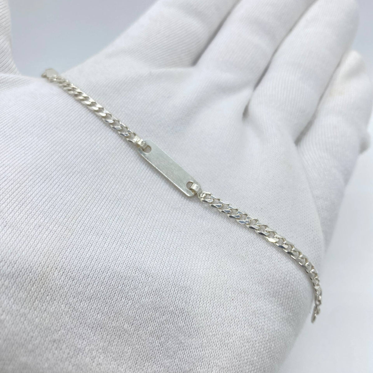 Child’s Silver ID Bracelet 