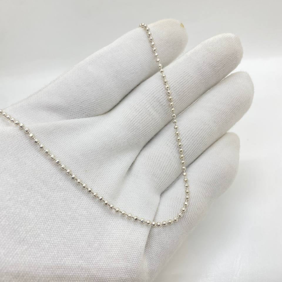 Classic Ball Silver Chain