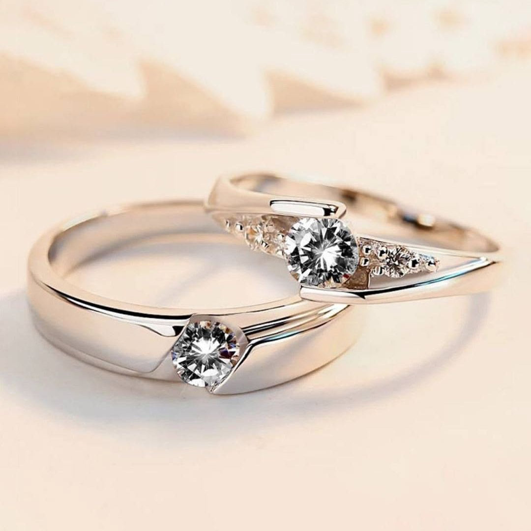 Classic Band Couple Ring