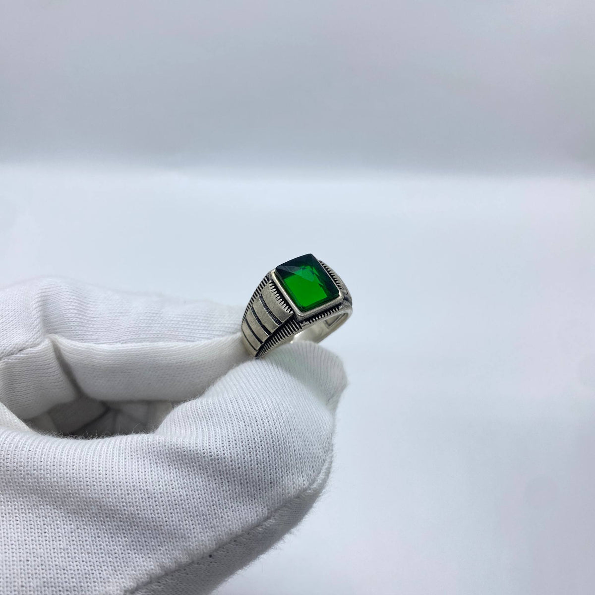 gents silver ring