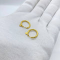 silver earring