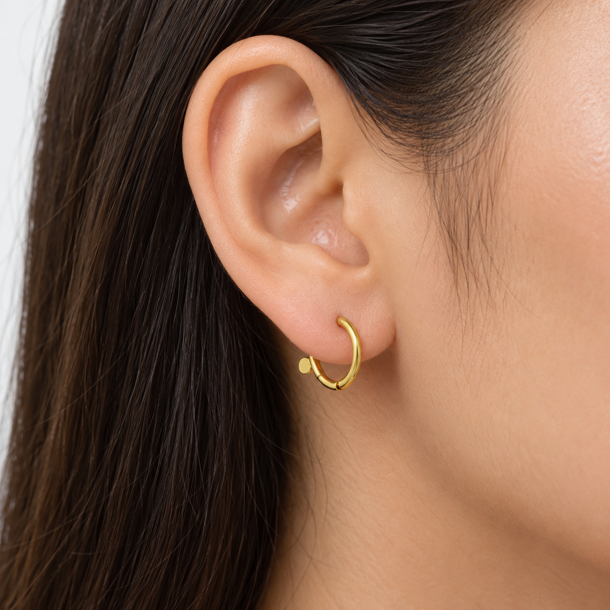 silver earring