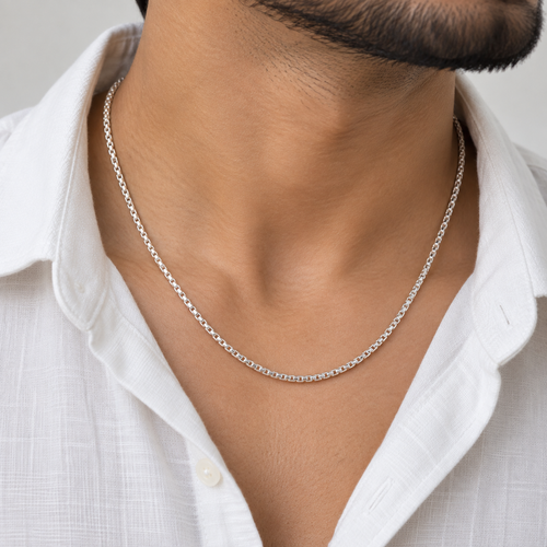 Classic Silver Box Chain