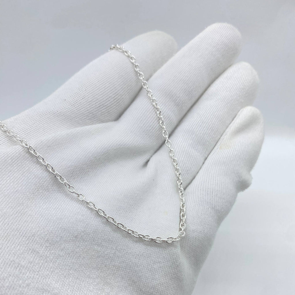 Classic Silver Cable Chain
