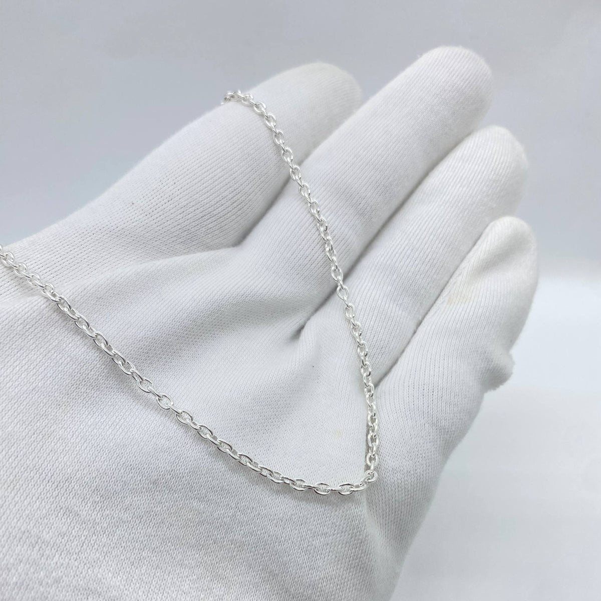 Classic Silver Cable Chain