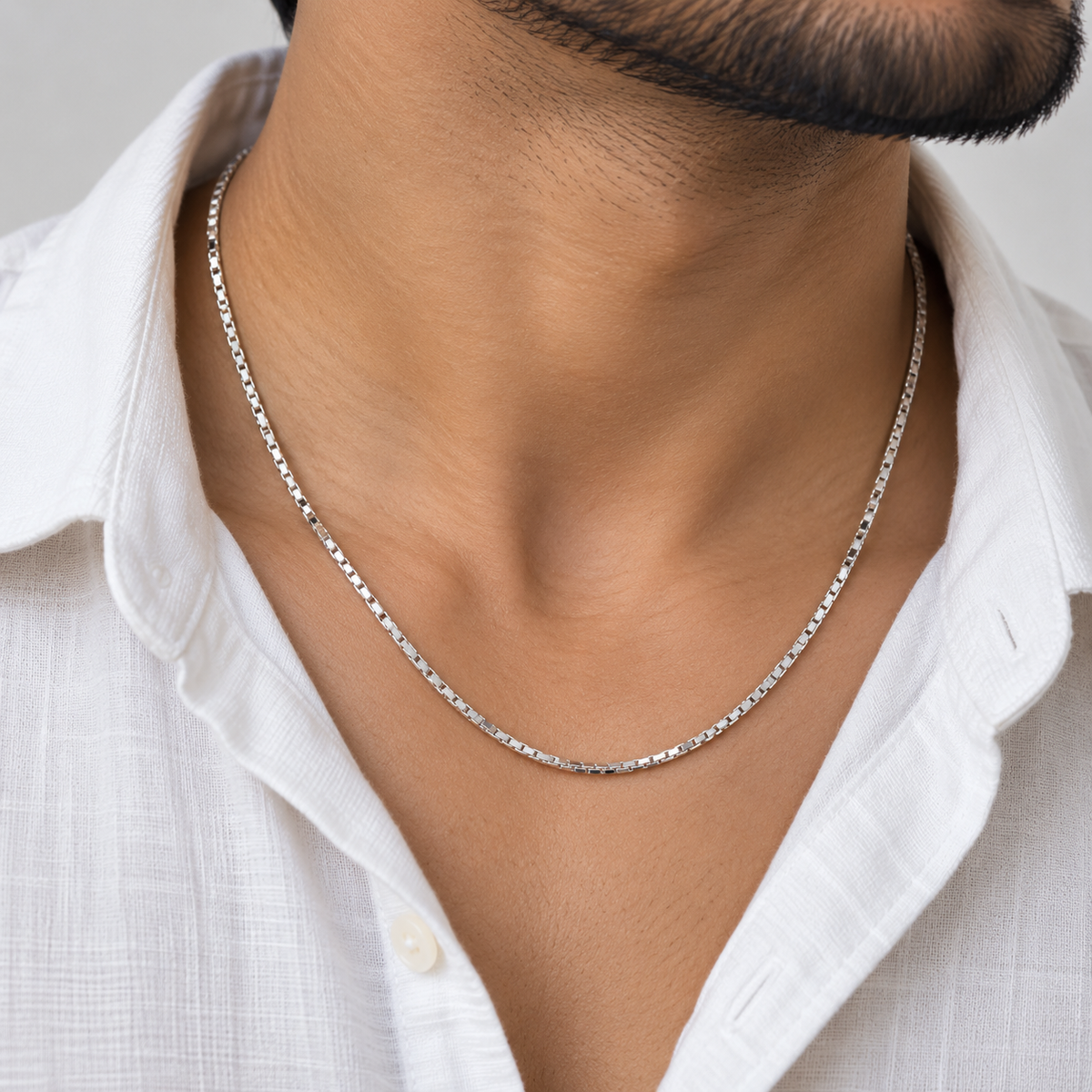 Classic Silver  Chain