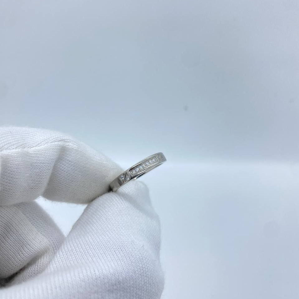 Classic Stone Band Silver Ring