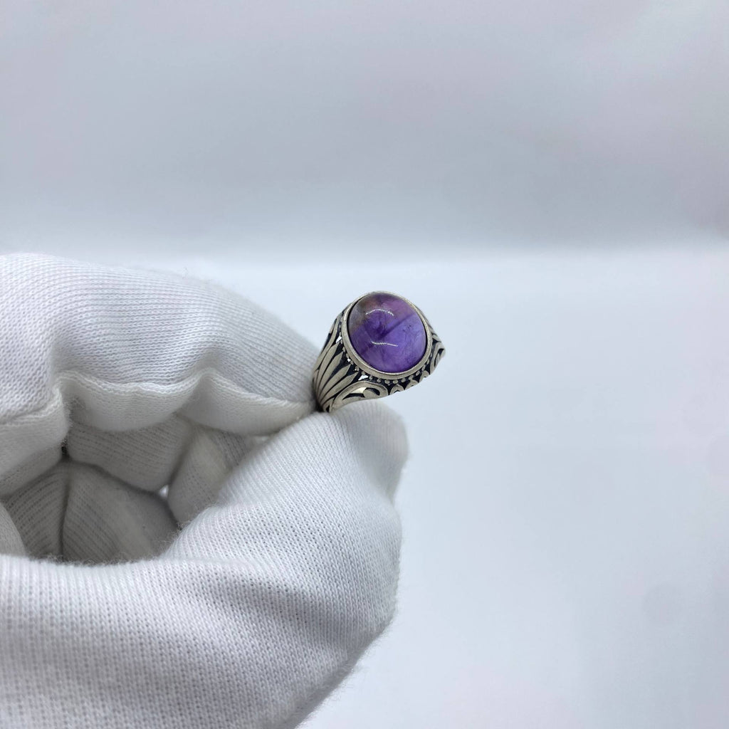 silver gents ring