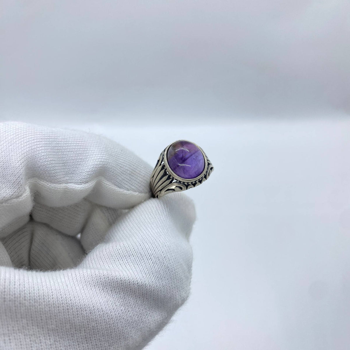 silver gents ring