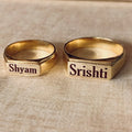 Couple silver rings
