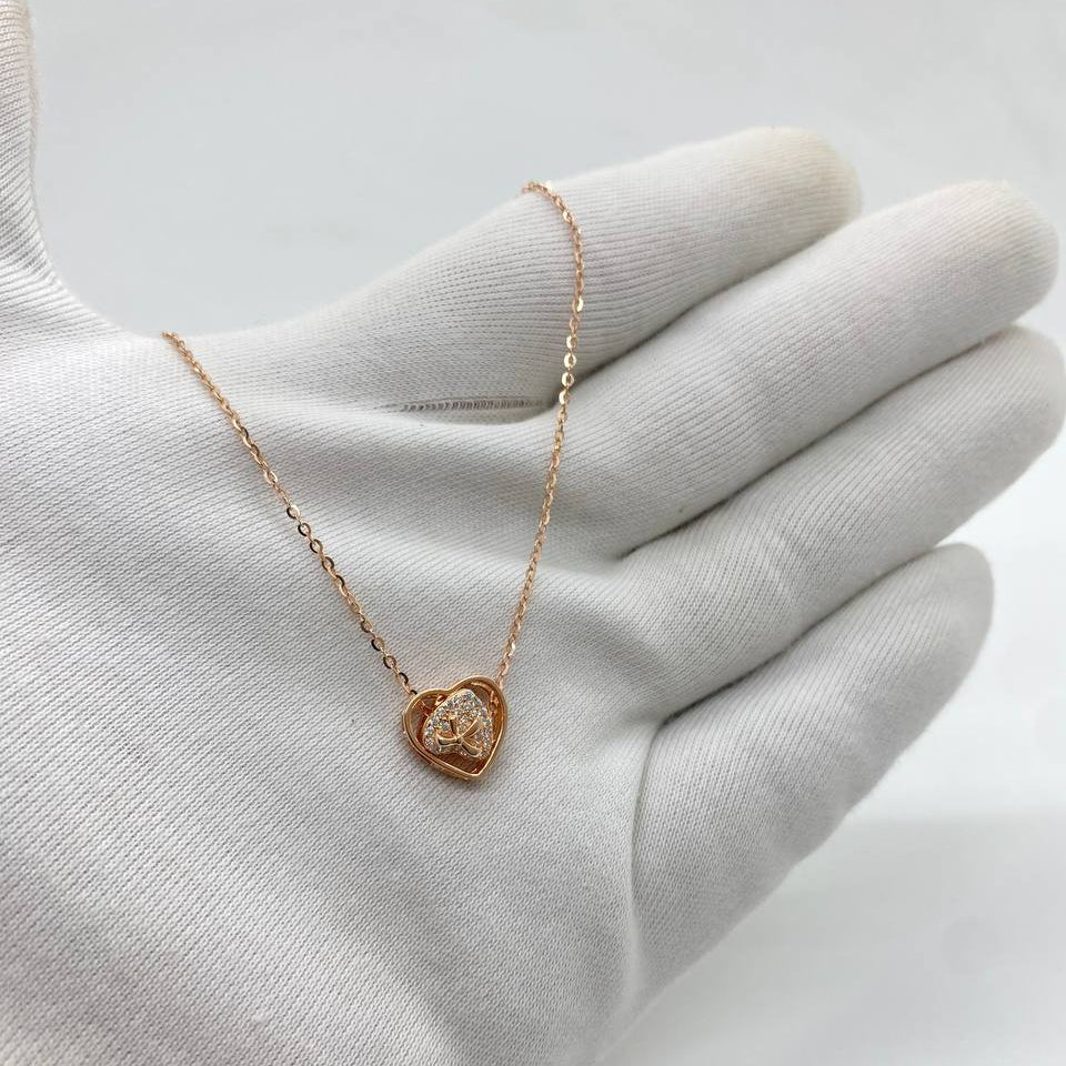 silver necklace