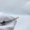 Crystal Heart Rose Gold Ring