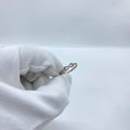 Crystal Heart Silver Ring
