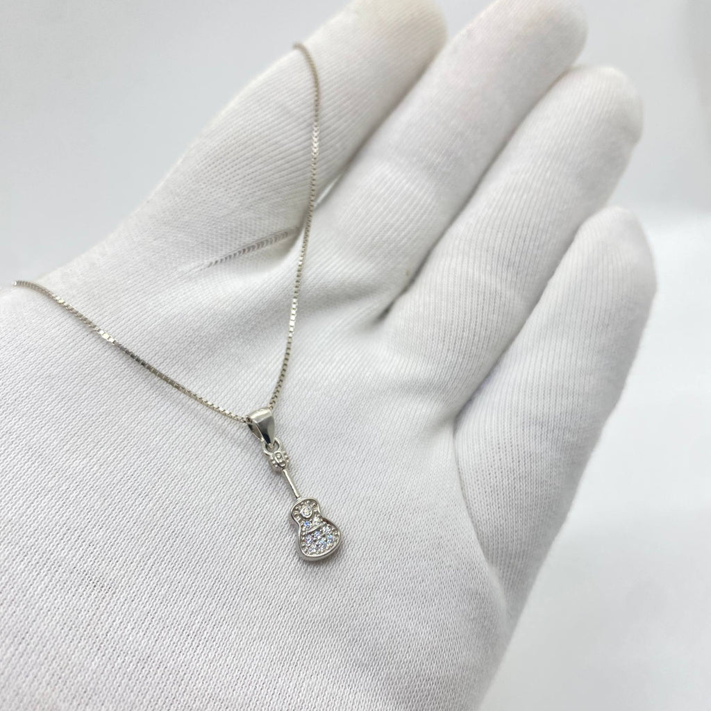 Crystal Key Pendant Necklace