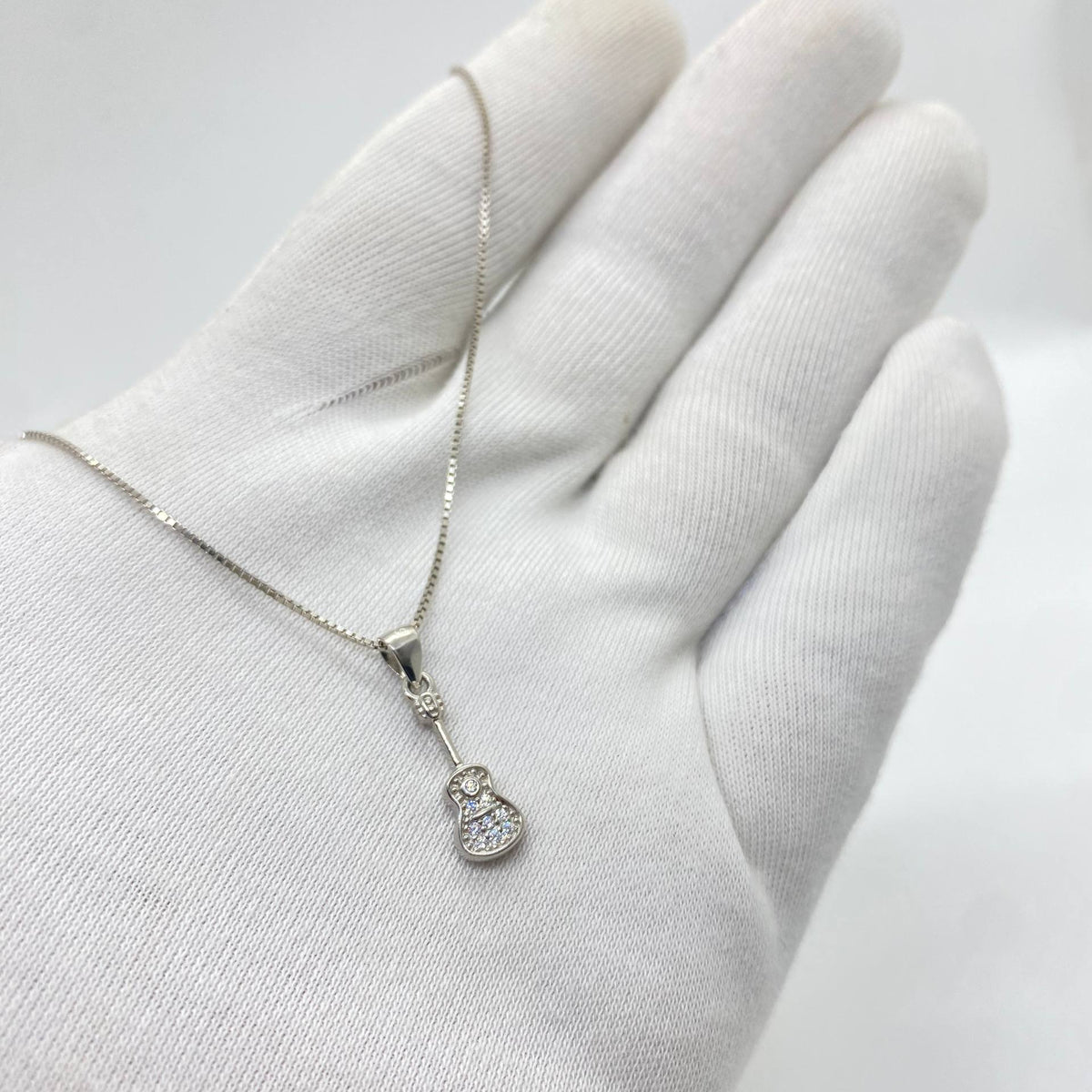 Crystal Key Pendant Necklace