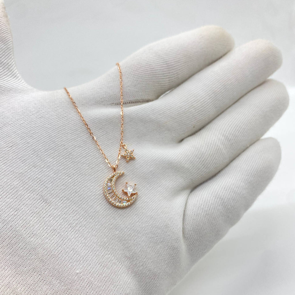 silver necklace