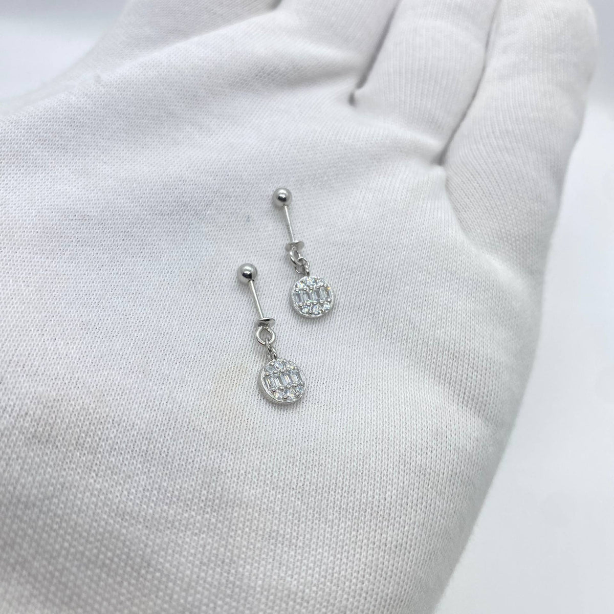 silver earring