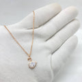 silver necklace