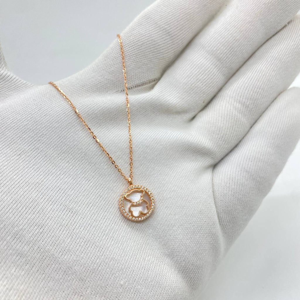 silver necklace