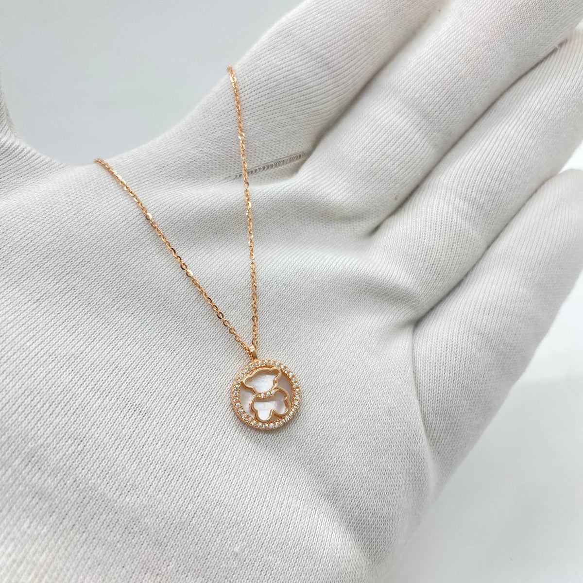 silver necklace