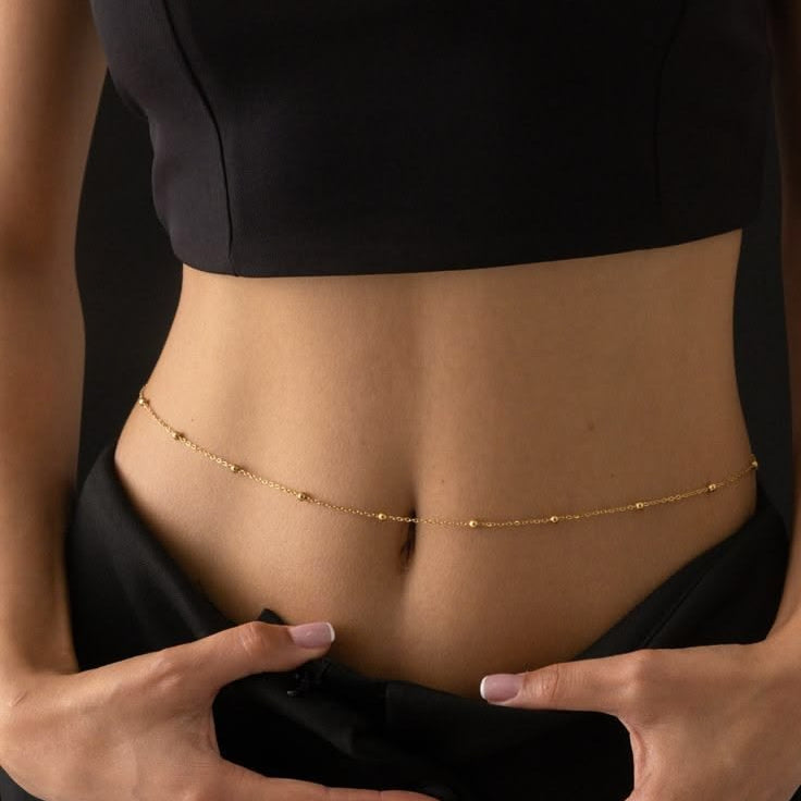 Dainty Gold Waist Chain