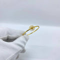 Daisy Flower Gold Bangle