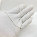 Diamond Cut Silver Chain